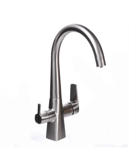 Змішувач для кухні Globus Lux GLLR-0999-8-STSteel нержавіюча сталь, під осмос - 1