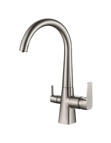 Змішувач для кухні Globus Lux GLLR-0999-8-STSteel нержавіюча сталь, під осмос - 2