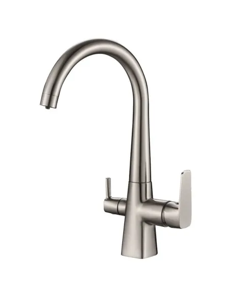 Змішувач для кухні Globus Lux GLLR-0999-8-STSteel нержавіюча сталь, під осмос - 2