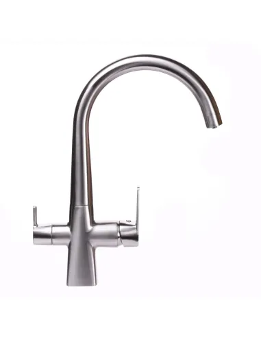 Змішувач для кухні Globus Lux GLLR-0999-8-STSteel нержавіюча сталь, під осмос - 3