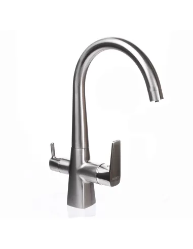 Змішувач для кухні Globus Lux GLLR-0999-8-STSteel нержавіюча сталь, під осмос - 4