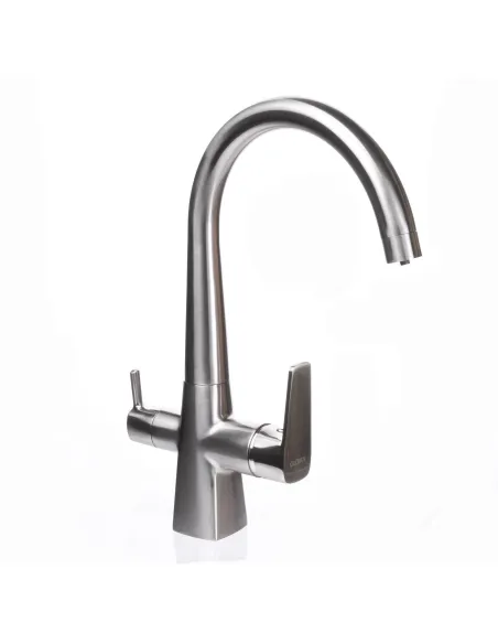 Змішувач для кухні Globus Lux GLLR-0999-8-STSteel нержавіюча сталь, під осмос - 4