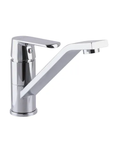 Змішувач для кухні Globus Lux Laguna GLA-0203Q хром - 3