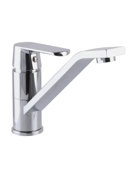 Змішувач для кухні Globus Lux Laguna GLA-0203Q хром - 3