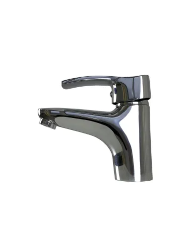 Смеситель для умывальника Globus Lux Queensland GLQU-0222 хром, стоп-лейка и шланг - 3