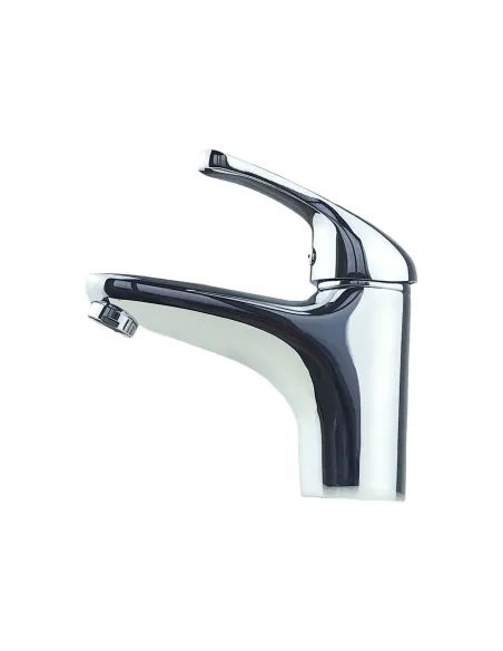 Змішувач для умивальника Globus Lux Solly GLSO-0222 хром, стоп-лійка та шланг - 1