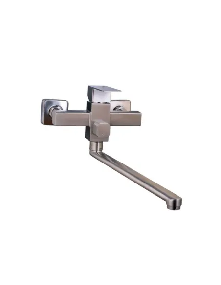 Змішувач для ванни Globus Lux Sicilia SBQ-208L нержавіюча сталь, 350 мм - 1