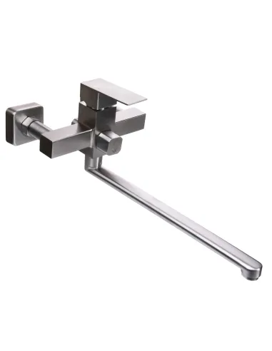 Змішувач для ванни Globus Lux Sicilia SBQ-208L нержавіюча сталь, 350 мм - 3