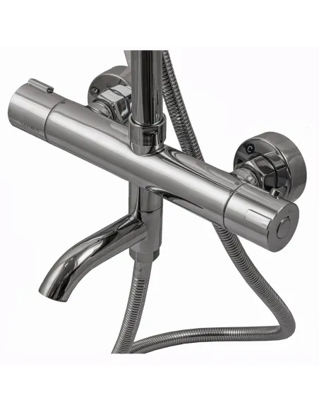 Душевая система с термостатом Globus Lux Termostatic GDS-0041T без излива - 6