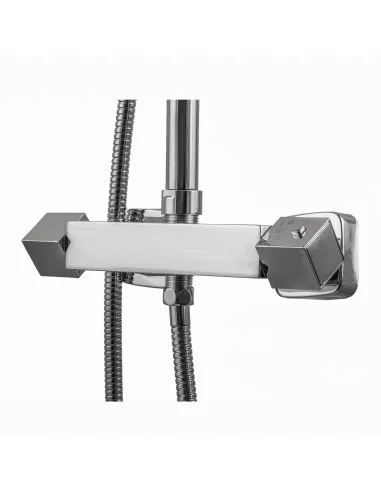 Душевая система с термостатом Globus Lux Termostatic GLM-0040T Куб без излива - 4