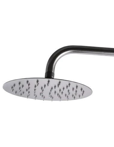 Душевая система из нержавеющей стали Globus Lux Alpen S-SH-005 с душевым набором - 5