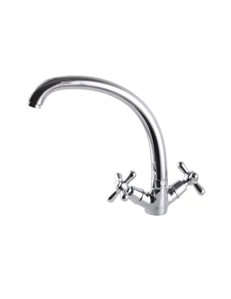 Смеситель для кухни двухвентильный Globus Lux GB-SHARM-0300-08 латунь,на гайке - 5