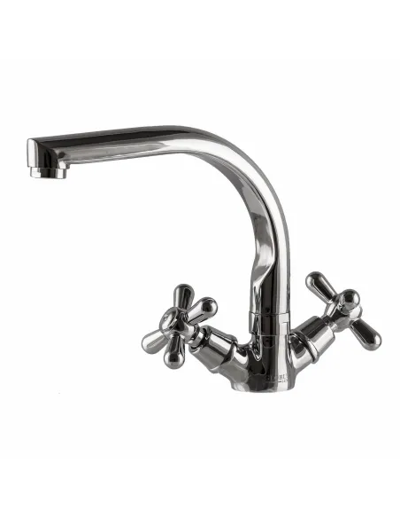 Двухвентильный смеситель для умывальника Globus Lux GB-SHARM-0104-06 - 3