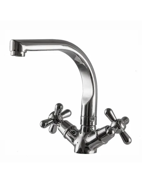 Змішувач для умивальника Globus Lux GB-SHARM-0300-06, ялинка, латунь - 1