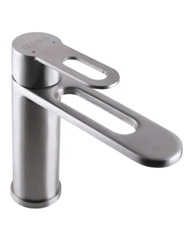 Смеситель для умывальника из нержавеющей стали Globus Lux Ring SR-101 - 3