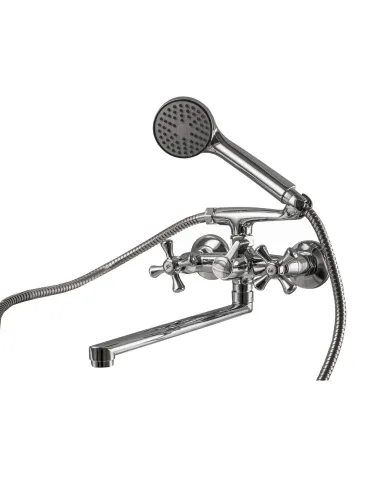 Двухвентильный смеситель для ванны из нержавеющей стали Domino DBF-227-35MEC-Cruize - 2