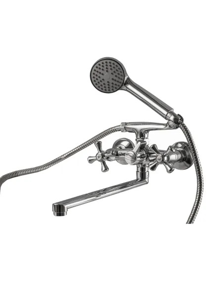 Двухвентильный смеситель для ванны из нержавеющей стали Domino DBF-227-35MEC-Cruize - 2