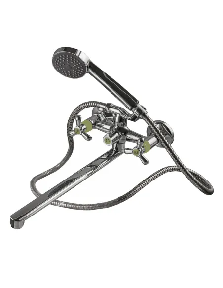 Змішувач для ванни Domino DB-H1-L-GREEN кульове перемикання, вилив 350мм - 1