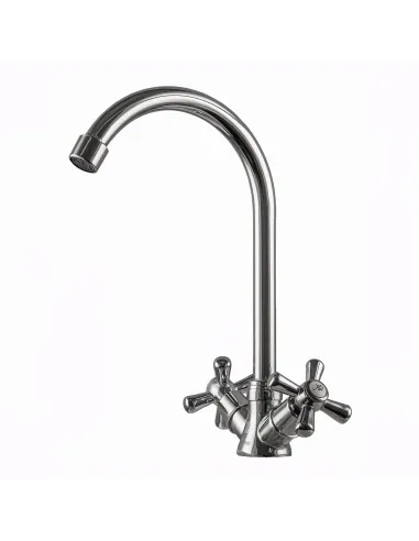 Смеситель для кухни двухвентильный Domino DK-H104-2N-Sharm на гайке - 2