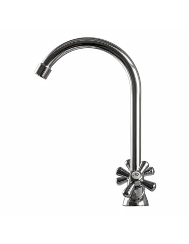 Смеситель для кухни двухвентильный Domino DK-H104-2N-Sharm на гайке - 3