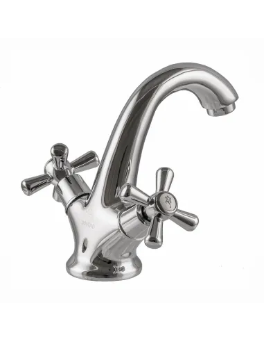 Смеситель для раковины двухвентильный Domino DYM-027-CRUIZE хром - 3