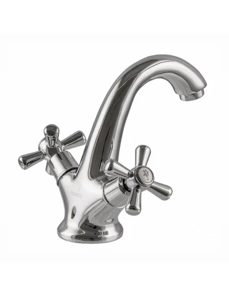 Смеситель для раковины двухвентильный Domino DYM-027-CRUIZE хром - 3