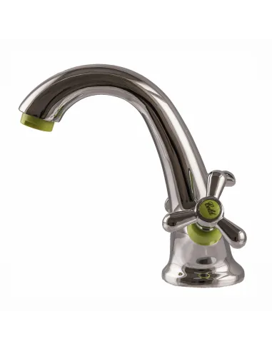 Смеситель для раковины двухвентильный Domino DYM-H1-GREEN - 2