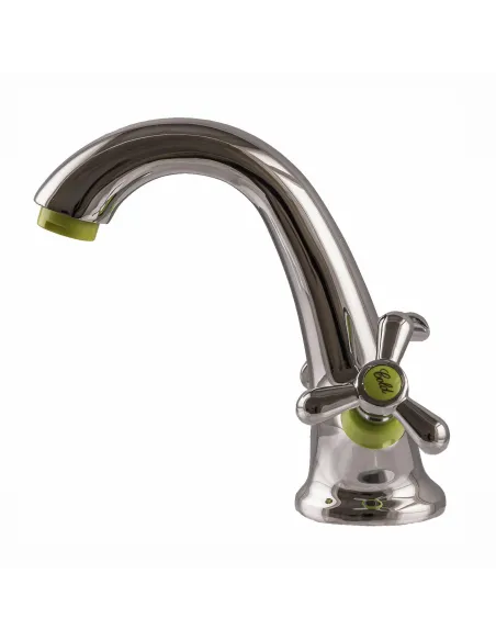 Смеситель для раковины двухвентильный Domino DYM-H1-GREEN - 2