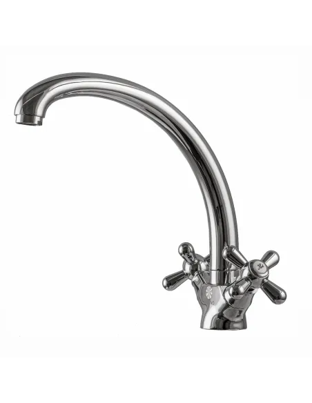 Смеситель для кухни двухвентильный Domino DKF-209-08-SHARM на гайке - 1