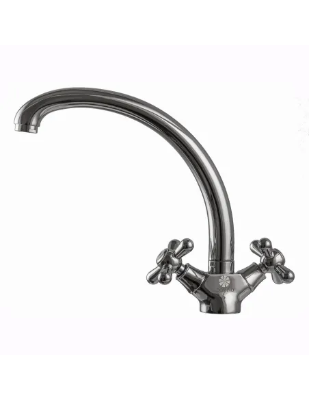 Смеситель для кухни двухвентильный Domino DKF-209-08-SHARM на гайке - 3