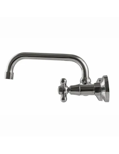 Двухвентильный настенный смеситель для кухни DOMINO DMF-029-M7116-SHARM с П-изливом - 3