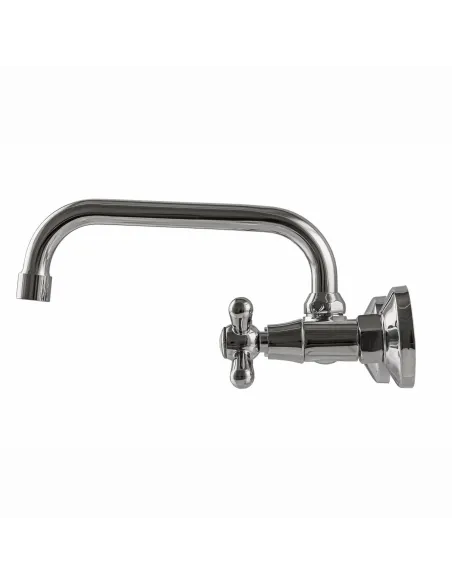 Двухвентильный настенный смеситель для кухни DOMINO DMF-029-M7116-SHARM с П-изливом - 3