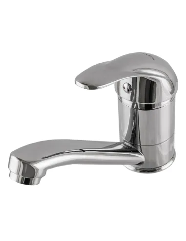 Змішувач для умивальника EcoMix Energo E-GEZ-103M-WH, D40, вилив 15 см, без шлангів - 4