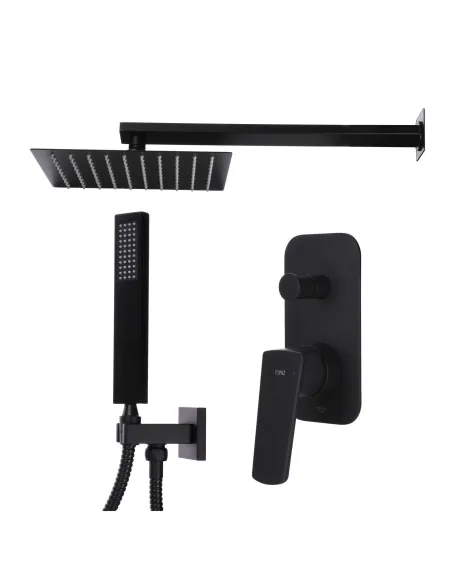 Смеситель для душа скрытого монтажа Topaz Lexi TLG 21205-H57-BL с душевым набором - 1