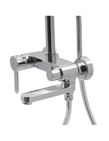 Душова система Topaz Corsica TC 16102 H48-S з виливом, 130см - 4