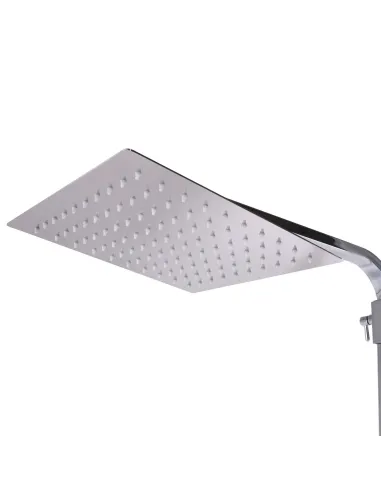 Душова система Topaz Lexi TL 21102-H57-00 з виливом, 160см, хром - 4