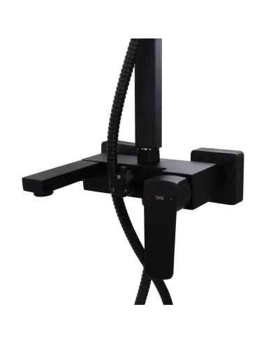 Душевая система с изливом Topaz Lexi TL 21102-H57-BL черный - 2