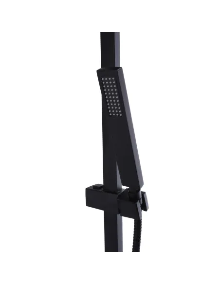 Душевая система с изливом Topaz Lexi TL 21102-H57-BL черный - 3