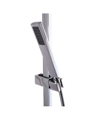 Душевая система с душевым комплектом Topaz Lexi TL 21702-H57-00 без излива, высота 130см, хром - 4