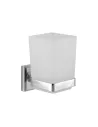 Стакан для ванной комнаты Topaz TKB 9921A одинарный, квадратный, стекло - 2
