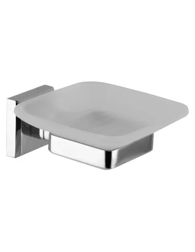 Мильниця Topaz TKB 9922A, квадратна, одинарна, скло - 2