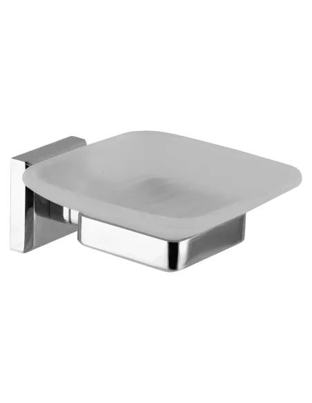 Мильниця Topaz TKB 9922A, квадратна, одинарна, скло - 2