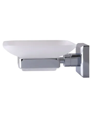 Мильниця Topaz TKB 9922A, квадратна, одинарна, скло - 3