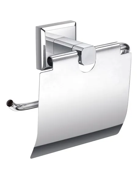 Тримач для туалетного паперу Topaz TKB 9926 з кришкою, латунь - 1