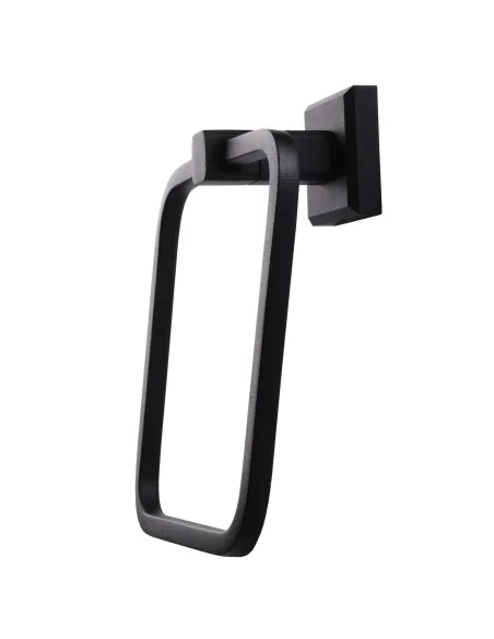 Полотенцедержатель квадратный Topaz TKB 9913-BL черный матовый - 2