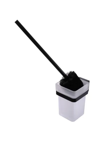 Настенный ершик для унитаза Topaz TKB 9929A-BL квадратный, черный - 2