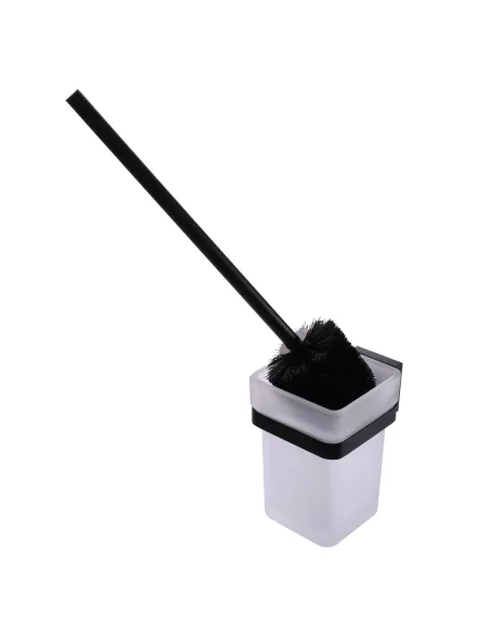 Настенный ершик для унитаза Topaz TKB 9929A-BL квадратный, черный - 2