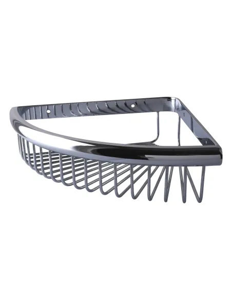 Полиця Topaz 4115-1, одинарна, сітка, кутова, хром - 2