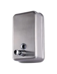 Дозатор жидкого мыла Hotec 13.111 Stainless steel, вертикальный, нержавейка, 1л - 1