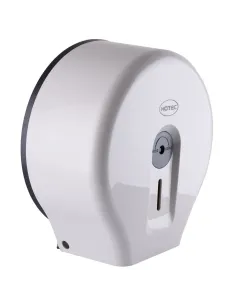 Тримач для туалетного паперу Hotec 14.201 ABS White, настінний, круглий - 1